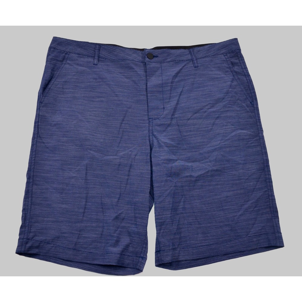 Berkley Jensen Men's Performance Hybrid Shorts Navy Blue‎ Size 40W Inseam 9.5"